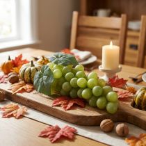 Product Artificial decorative grapes for elegant table decoration