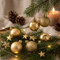 Product Mini Christmas Ball Gold Ø3cm 14 pcs
