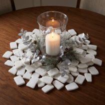 Product Mosaic stones white mix 1kg