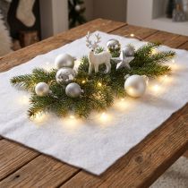 Product Snow Blanket Artificial Snow White Winter Decor 240×90cm