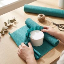 Product Florist crepe paper, blue, roll 50x250cm