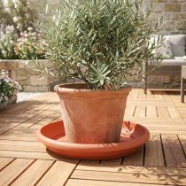 Product Coaster "Linda" Ø44cm terracotta