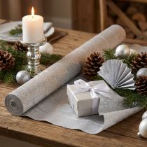 Product Florist crepe paper silver 50x250cm