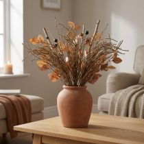 Product Grass bush brown artificial dry decoration autumn decoration 48cm