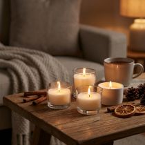 Product Scented Candles Vanilla Caramel Tealights Fragrance Ø3.5cm H1.5cm 18 pcs