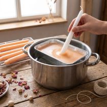 Product Candle dipping wax, dipping wax, coating wax, wax peach 1kg