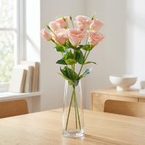 Product Artificial flowers Eustoma Lisianthus pink 52cm 5 pcs