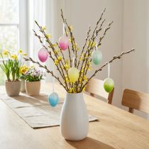 Product Easter Eggs for Hanging Plastic Eggs Colored 4×5.5cm 10 Pcs