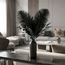 Product Decorative Ostrich Feathers Black Feathers 38-40cm 2 pcs