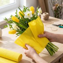 Product Florist Crepe Paper Yellow 50x250cm