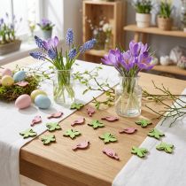 Product Mini wood litter decoration 2cm pastel assorted 144 pcs