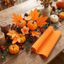 Product Florist crepe paper light orange 50x250cm