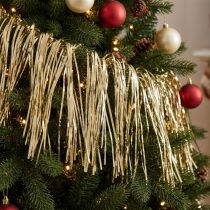 Product Tinsel light gold tinsel curtain decoration gold 90×200cm