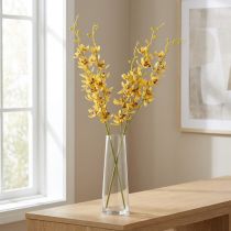Product Artificial Cymbidium orchid as a flower stem for elegant decoration, 95cm, 2 pieces
