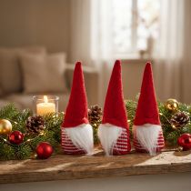 Product Deco elf, Christmas decoration, Advent H17cm B6cm 3pcs