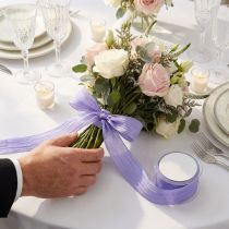 Product Ribbon Lilac Crash 50mm 20m