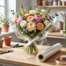 Product Flower decoration foil Flower foil 75cm x 200m