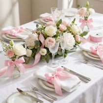 Product Gift and decoration ribbon 40mm x 50m light pink
