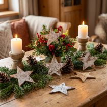 Product Coconut Star White Washed 10cm 20 pcs