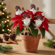 Product Flower stick Christmas gnome gift 6x7cm 12 pcs