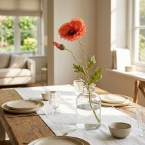 Product Poppy Artificial Artificial Flower in Orange Ø13cm 84cm