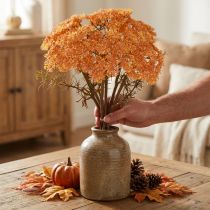 Product Yarrow artificial flowers Achillea artificial orange 30cm 6 pcs