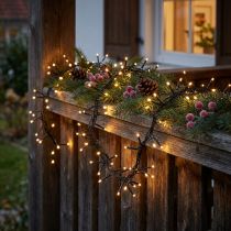 Product LED light chain for outside 288er 2.4m black/warm white