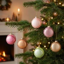 Product Christmas tree ornament macaron pendant 6cm