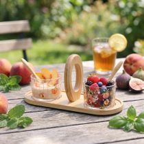 Product Tapas set motif peach table decoration summer 23×9×10.5cm