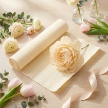Product Florist crepe paper, champagne color, 50 x 250 cm, 5 pieces