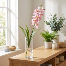 Product Artificial Orchid Pink White Artificial Flower Orchid 73cm