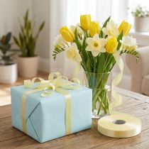 Product Curling ribbon light yellow 19mm 100m