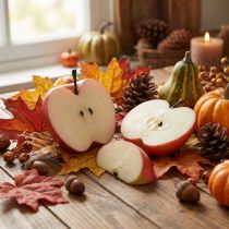 Product Decorative Apples Artificial Fruit in Pieces 6-7cm 10 pcs