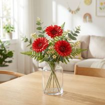 Product Artificial flowers Gerbera Red 45cm