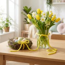 Product Felt Cord Flausch Mirabell 25m Yellow