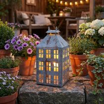Product Vintage decorative lantern, metal light house, shabby chic, H35cm