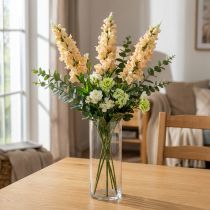 Product Snapdragon Artificial Flower Silk Flower Snapdragons Pink Cream L92cm