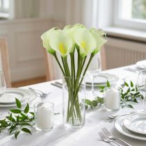 Product Mini Calla artificial white L 28cm 12 pcs