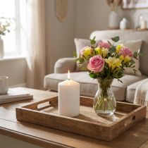 Product Pillar Candle 80/80 White 6 pcs