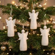 Product Angel pendant decorative figure for hanging on Christmas tree 8cm 4pcs