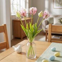 Product Artificial Flower Bouquet 5 Parrot Tulips Artificial Tulips 40cm
