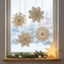 Product Elegant paper snowflakes for winter and Christmas decorations