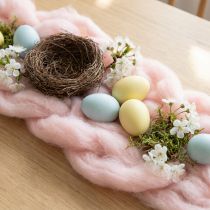 Product Decorative wool pink 2m wool cord felting wool for crafts &amp; floristry