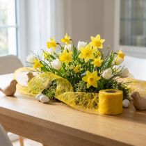 Product Fleece 8cm 25m yellow