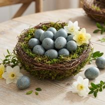 Product Quail Egg Decoration Gray Marbled Empty 3cm Easter Decoration 50 Pcs