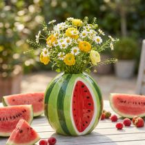 Product Ceramic vase watermelon decorative vase ceramic H12cm