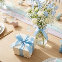 Product Gift and decoration ribbon 15mm x 50m light blue