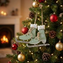 Product Ice skate pair Mint 13x11.5cm 2pcs