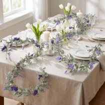 Product Lilac Garland Artificial Spring Decoration for Special Occasions and Seasonal Design 145cm 2pcs