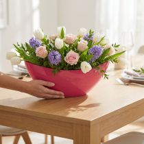 Product Decorative bowl, plant bowl, pink 39cm x 12cm H13cm